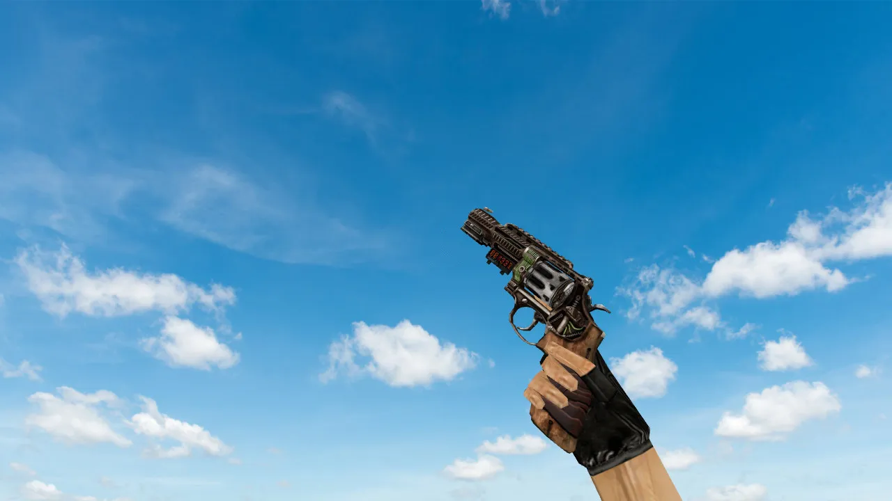 R8 Revolver Alchemist Deagle Model for CS 1.6 - Distinct Weapon Skin with HD Textures - screenshot 1