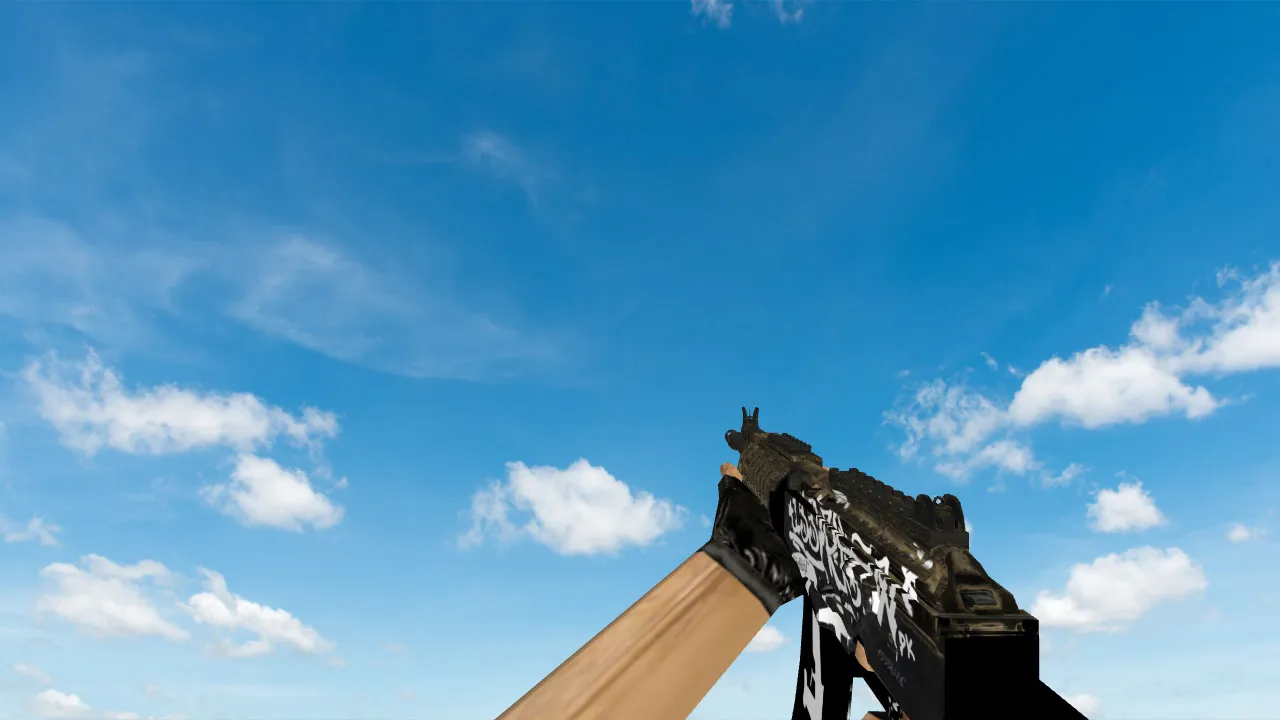 Galil Desert Rebel Weapon Model for CS 1.6: Download High-Quality Skin - screenshot 3