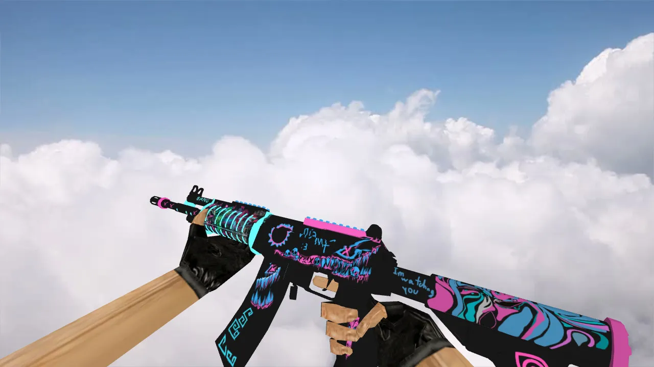 Galil Psychopath Weapon Model for CS 1.6: Precision and Detail - screenshot 1