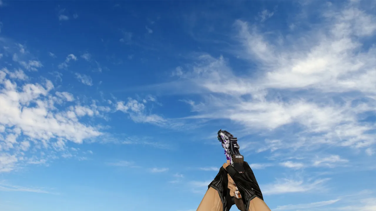 R8 Revolver Veteran Purple Deagle Model for CS 1.6: Premium Weapon Skin with HD Textures - screenshot 3