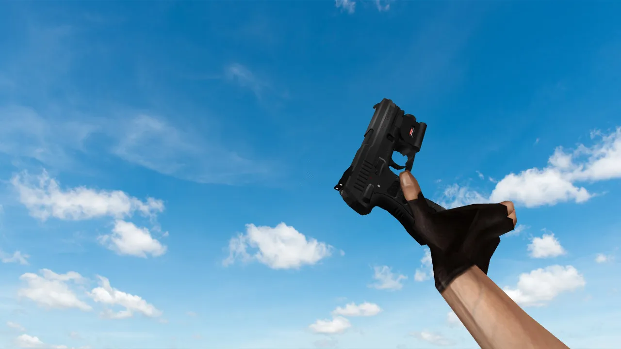 Anics Skif A-3000 F1 Glock Model for CS 1.6 - Detailed Weapon Replacement - screenshot 3