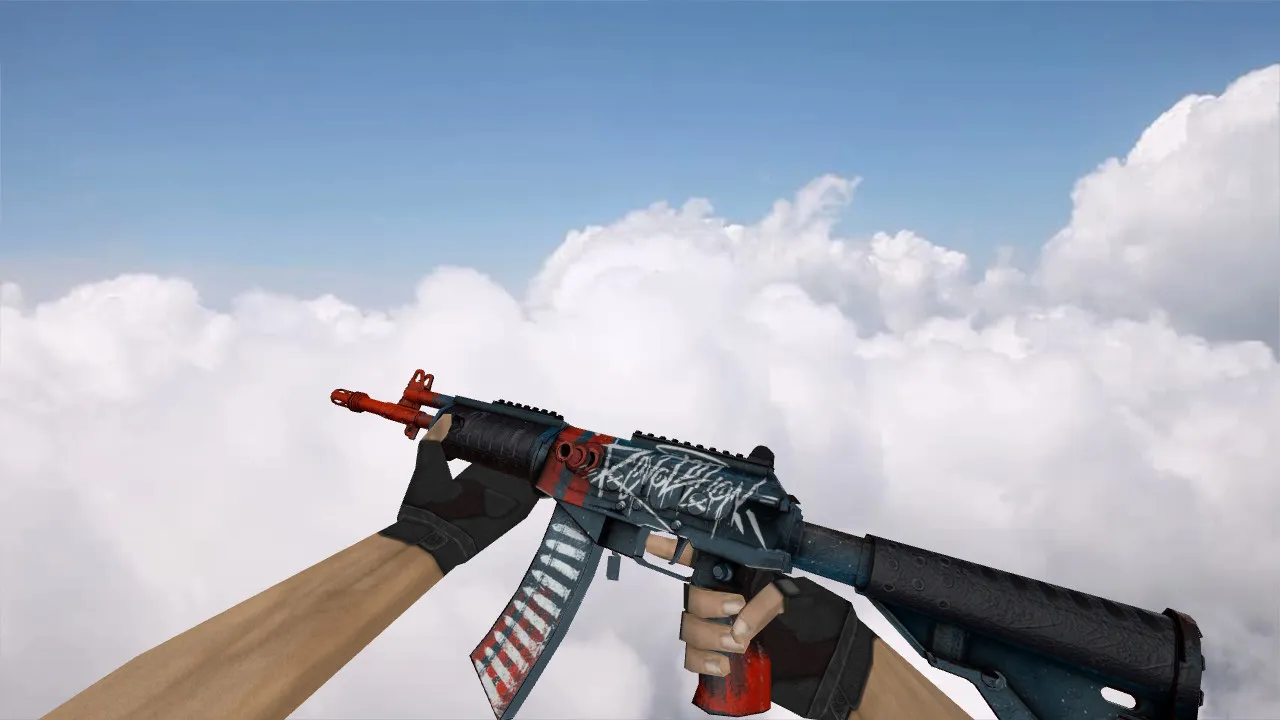 Galil Revolution Weapon Model for Counter-Strike 1.6 - HD Textures and Custom Sounds - screenshot 1