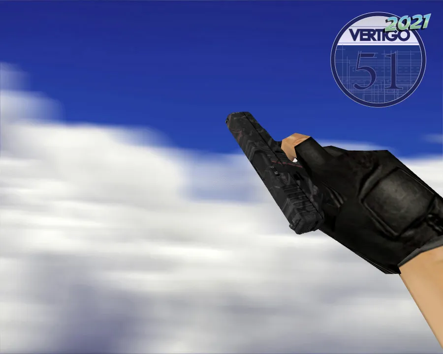 Glock-18 Red Tire Skin for CS 1.6: HD Textures and Custom Design - screenshot 2