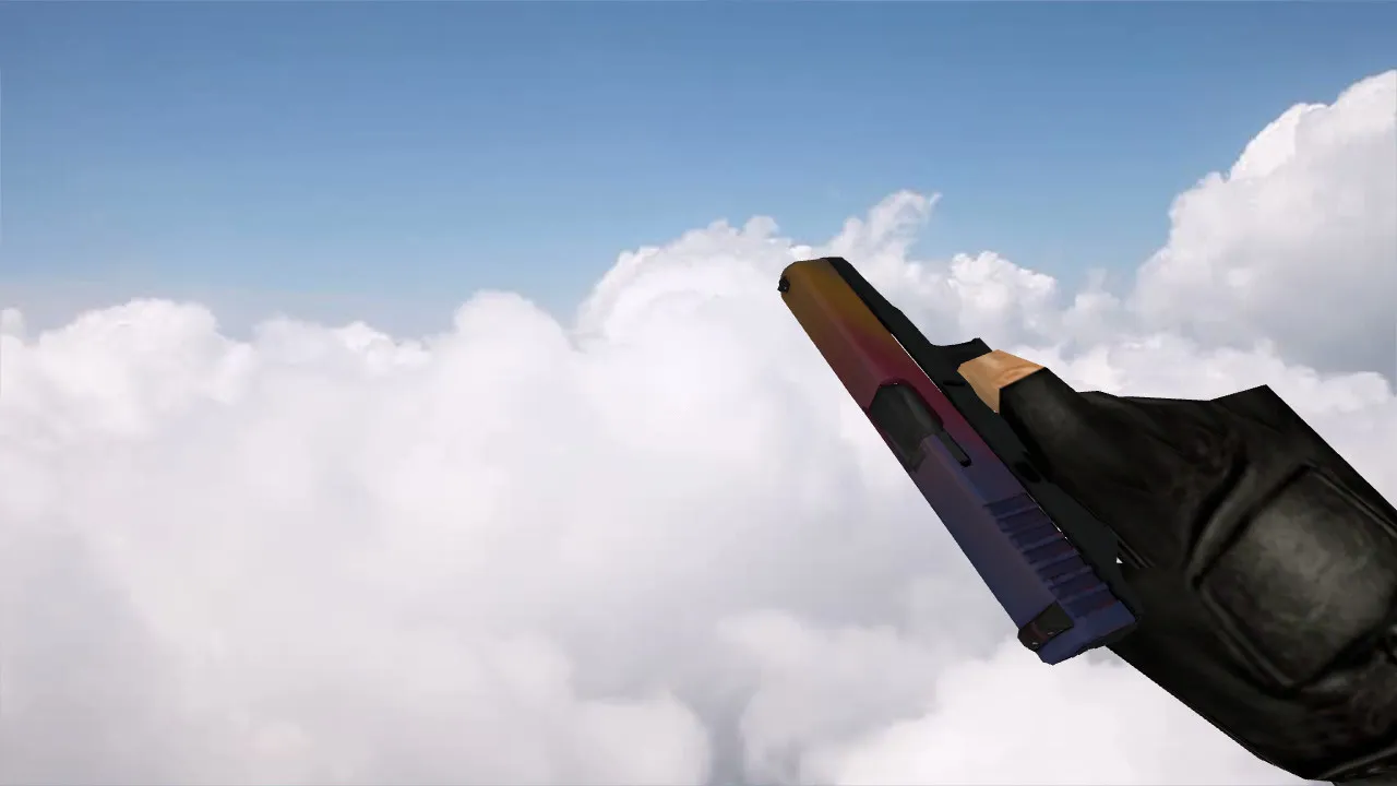 Glock Gradient Model with Stickers for CS 1.6 - Unmatched Style - screenshot 2