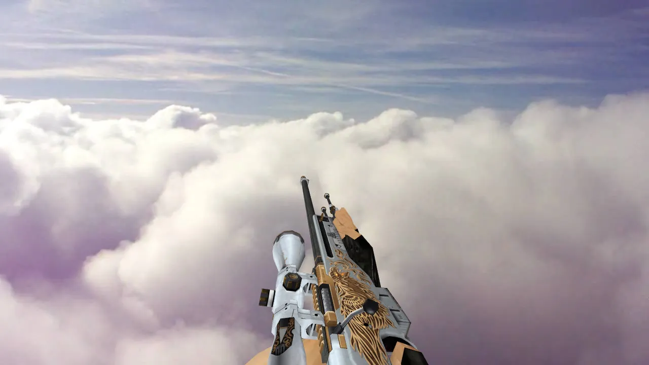 AWP White Phoenix Model for CS 1.6 - Precise Details and Optimized Textures - screenshot 2