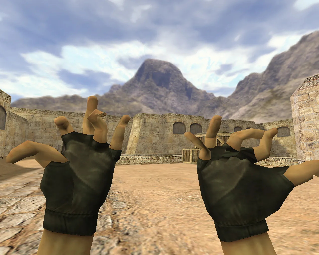 Finger Guns Dual Elites Model for CS 1.6: Unique Weapon Skin Mod - screenshot 2