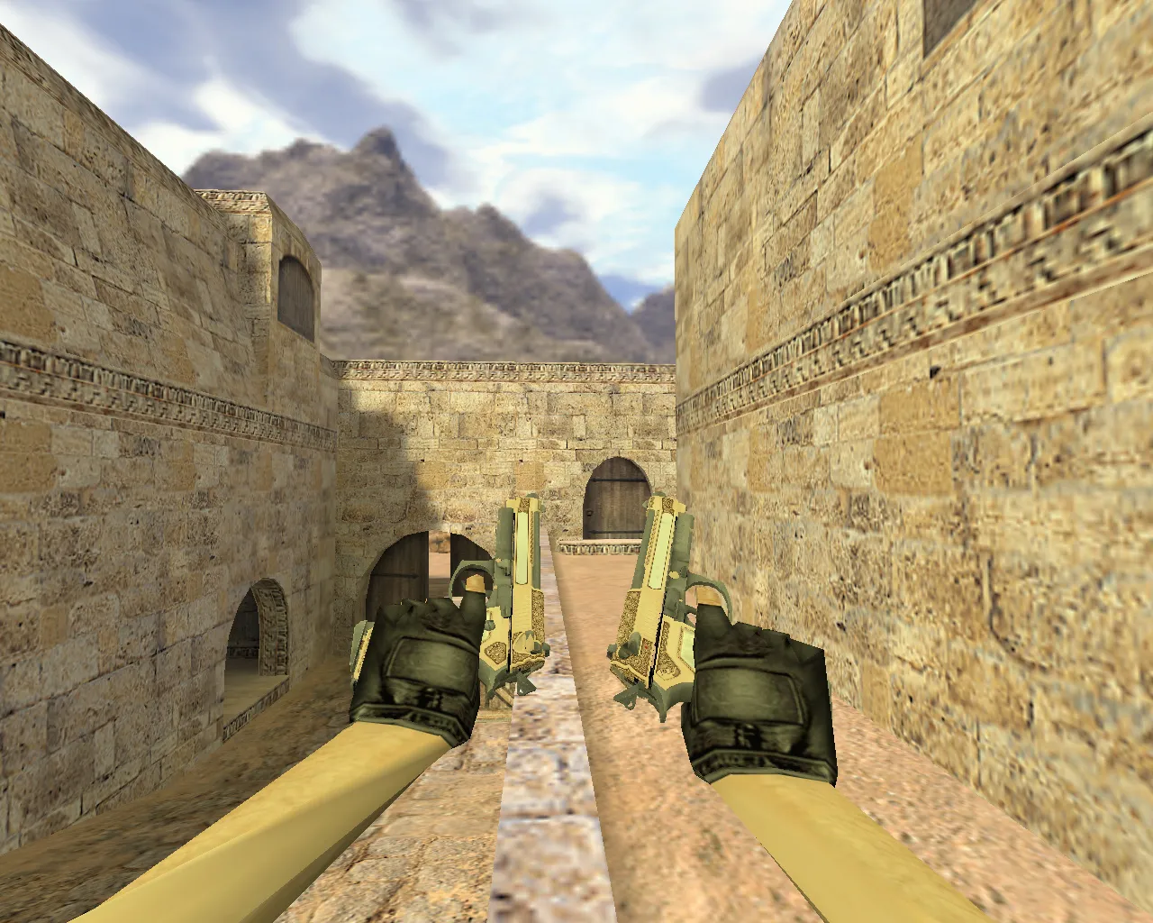 Dual Elites Golden Cartel Model for CS 1.6 - High-Quality Weapon Skin - screenshot 2