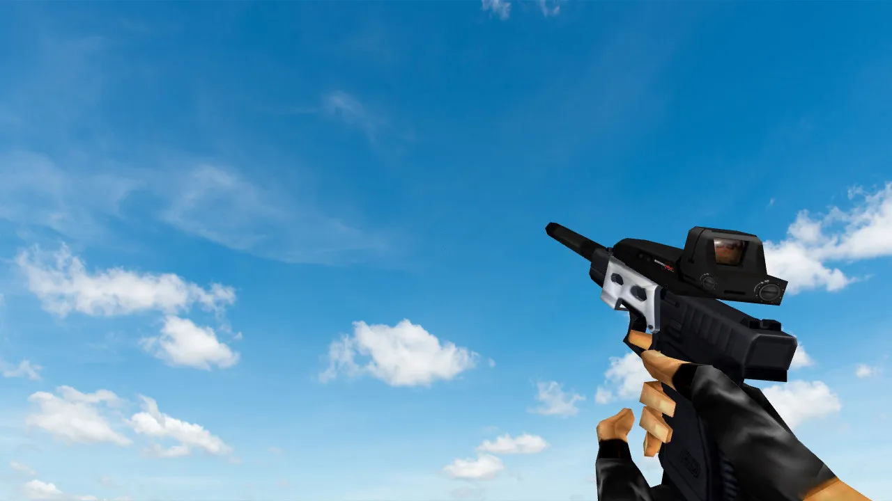 Suppressed Glock Weapon Model for CS 1.6 - Detailed Overview and Features - screenshot 2