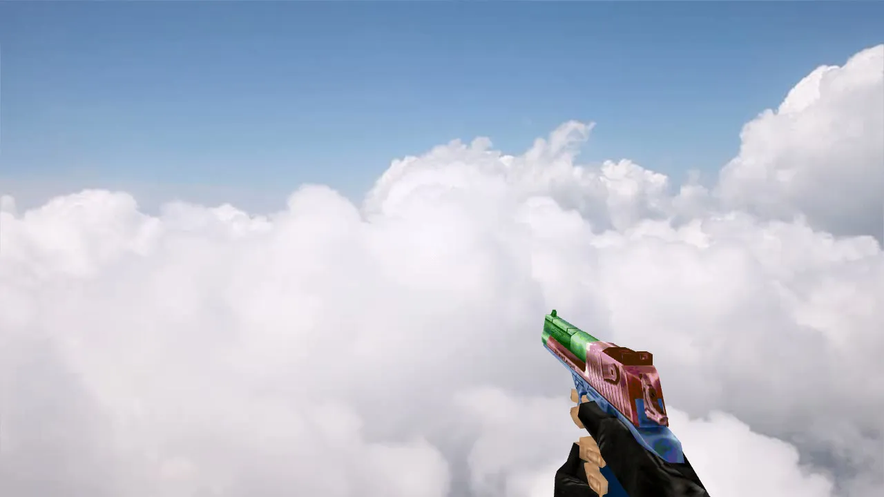 Deagle RGB Model for CS 1.6 - HD Textures, Custom Sounds, and Precise Hitboxes - screenshot 1