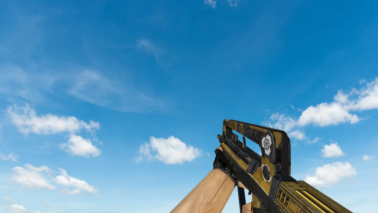 Famas Frak Weapon Model for CS 1.6 - HD Textures, Custom Sounds & Inspect Animation - screenshot 3