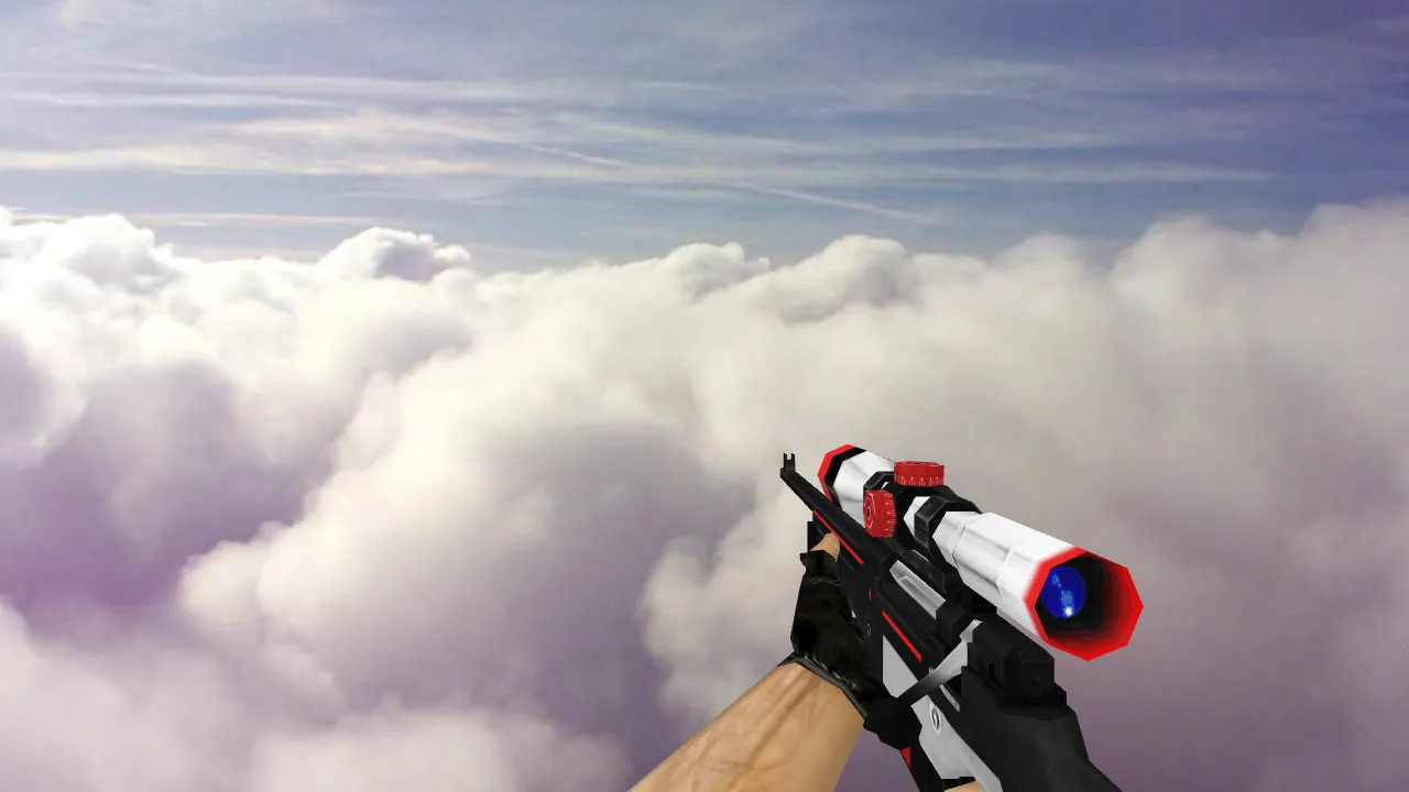 Standard AWP Cyrex Model for Counter-Strike 1.6 - High-Detail Weapon Skin - screenshot 1