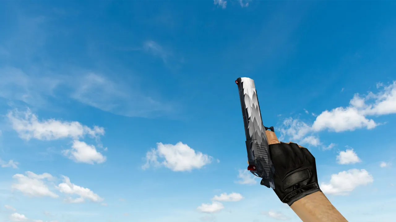Deagle White Fang Model for CS 1.6 - High-Quality Weapon Upgrade - screenshot 2