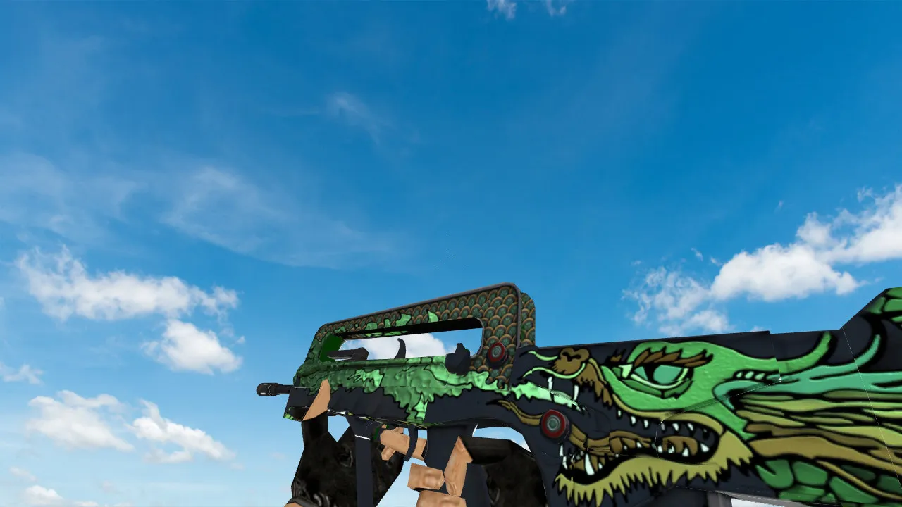 Famas Auspicious Power Model for CS 1.6 - Custom Weapon Skin with Sounds and Animations - screenshot 1