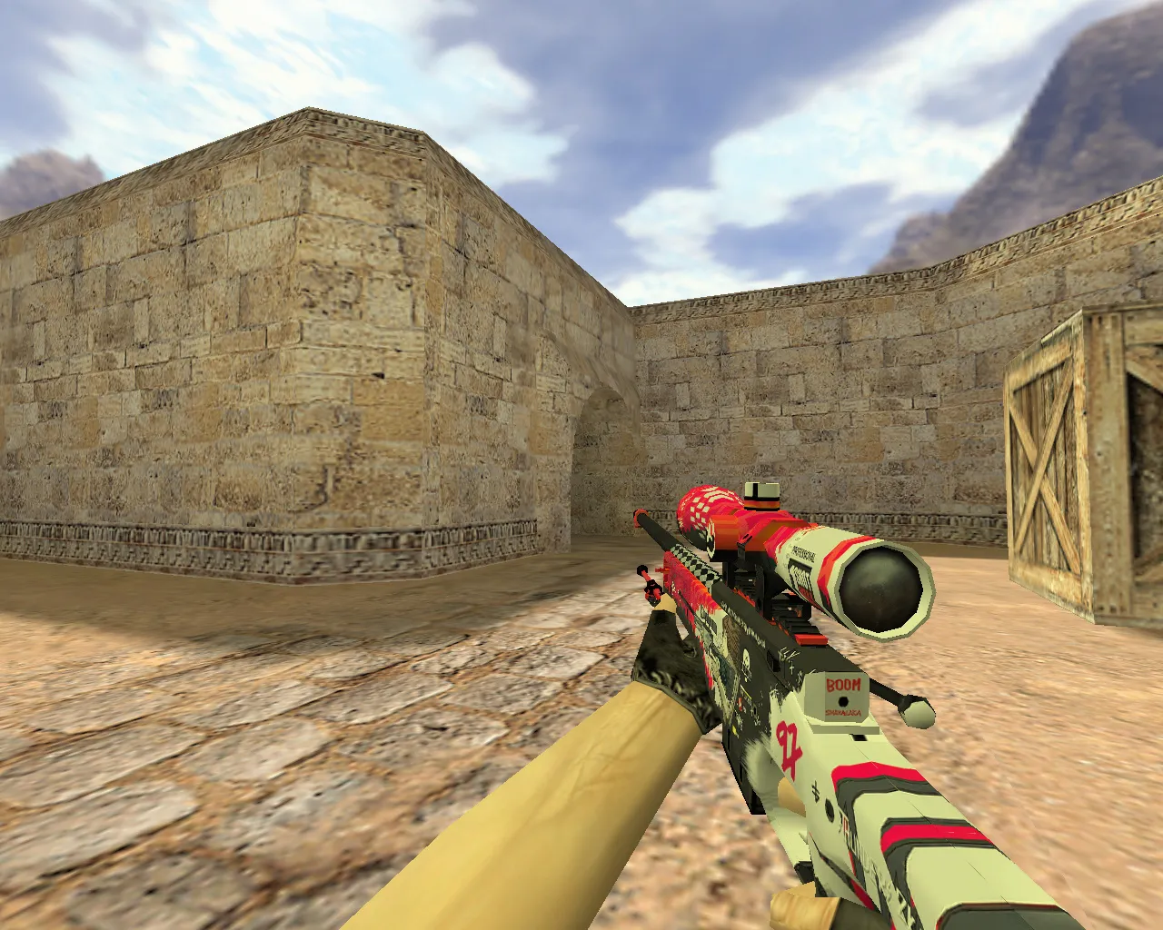 AWP Wild Style Model for CS 1.6 - HD Textures and Smooth Animations - screenshot 3