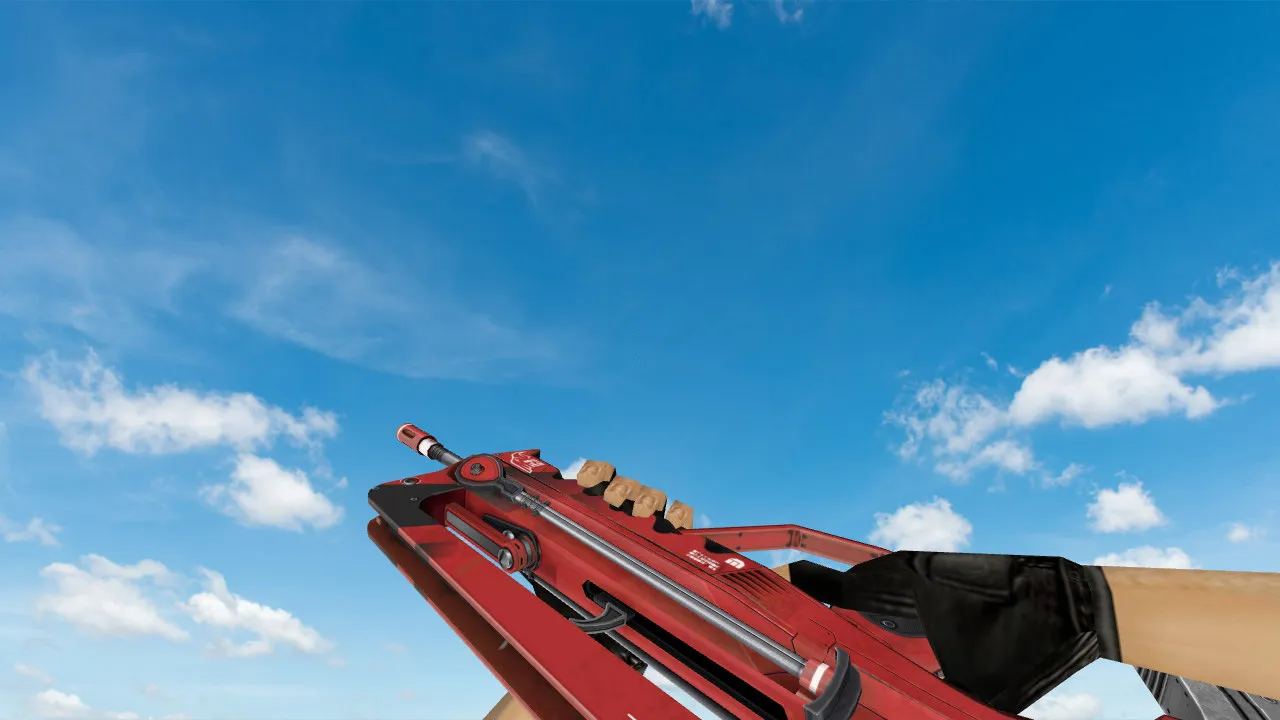 Famas Falcon Red Model for CS 1.6 - High-Quality Weapon Replacement with Custom Animations - screenshot 2
