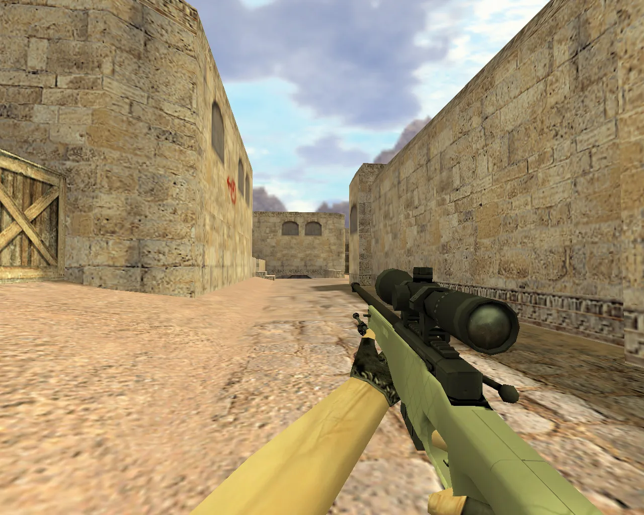 AWP African Mesh Model for CS 1.6: Distinctive Weapon Skin with HD Textures - screenshot 3