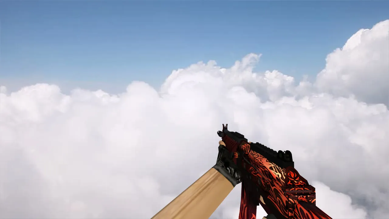 Galil Scorching Dragon Model for CS 1.6 - Unique Textures and Inspection Animations - screenshot 3