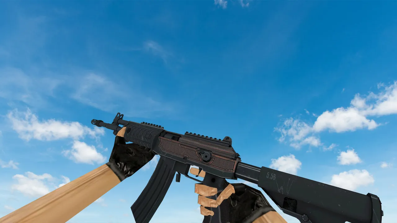 Galil Vacuum Weapon Model for CS 1.6: HD Textures and Smooth Animations - screenshot 1