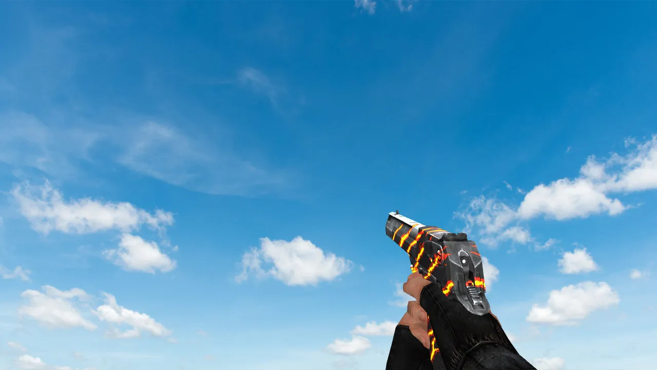 Desert Eagle Crown Model for CS 1.6 - HD Weapon Skin with Custom Animations - screenshot 1