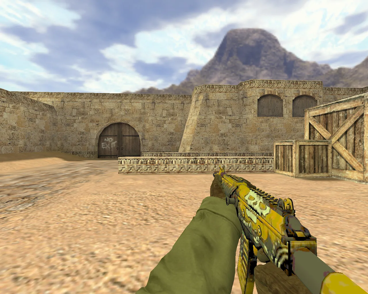 Galil Nutcracker Weapon Model for CS 1.6 - Custom v_ and w_ Skins with HD Textures - screenshot 1
