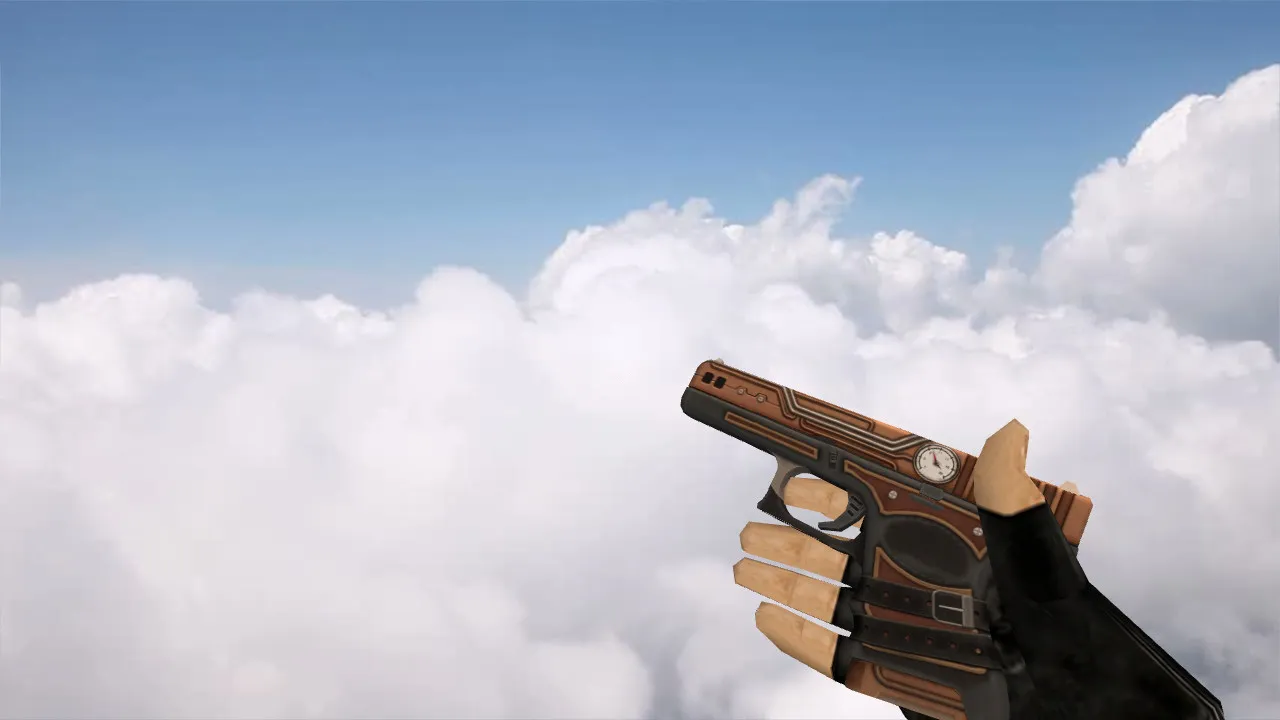 Glock Punk Model for CS 1.6: Unique Skin with HD Textures and Custom Sounds - screenshot 1