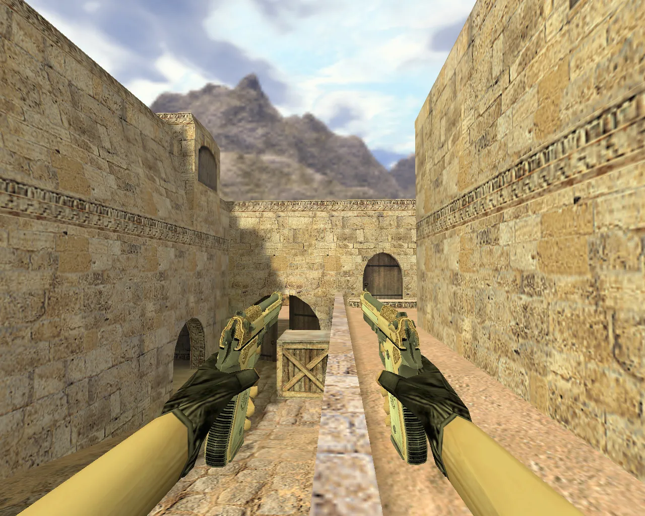 Dual Elites Golden Cartel Model for CS 1.6 - High-Quality Weapon Skin - screenshot 3