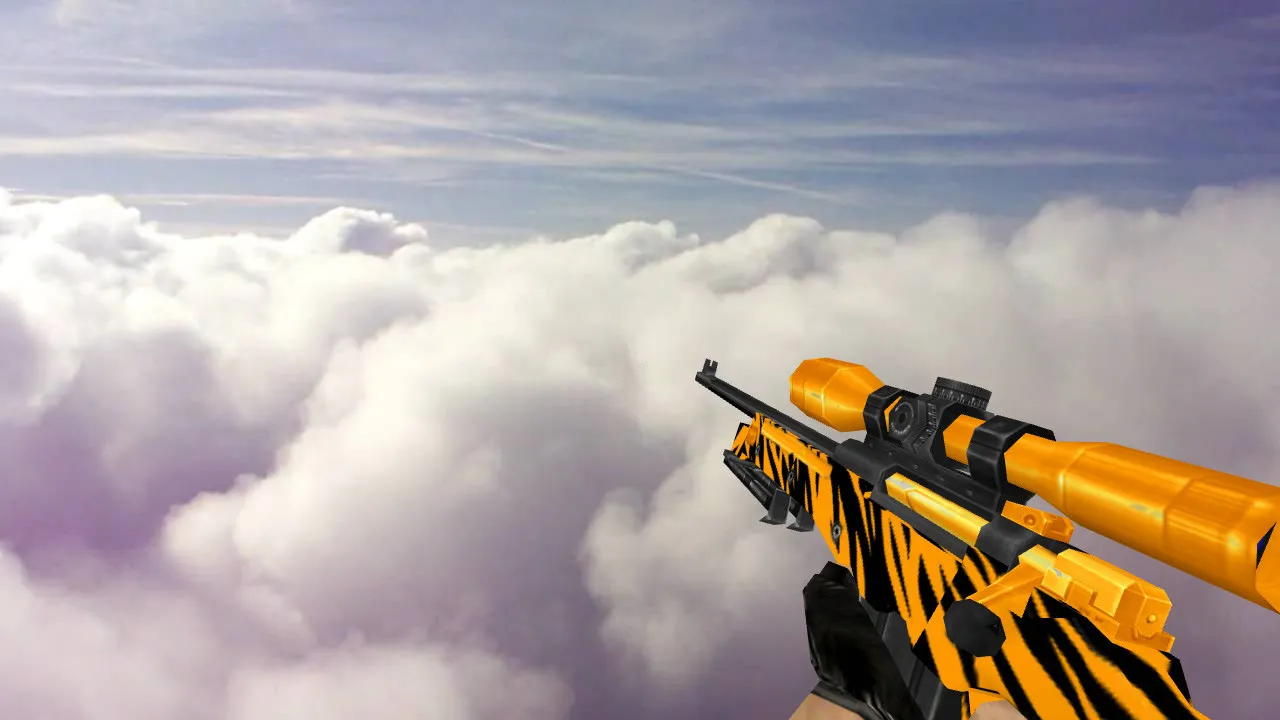 AWP Tiger Fang Model for CS 1.6 - Unique Gameplay Experience - screenshot 2