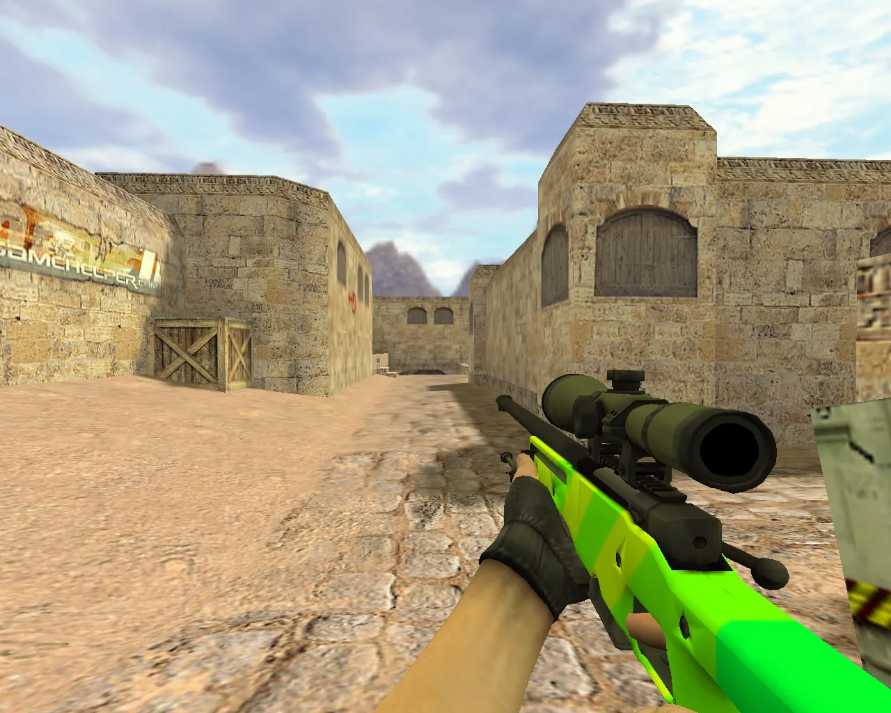 AWP Toxic Skin Model for Counter-Strike 1.6: Overview and Technical Specs - screenshot 1