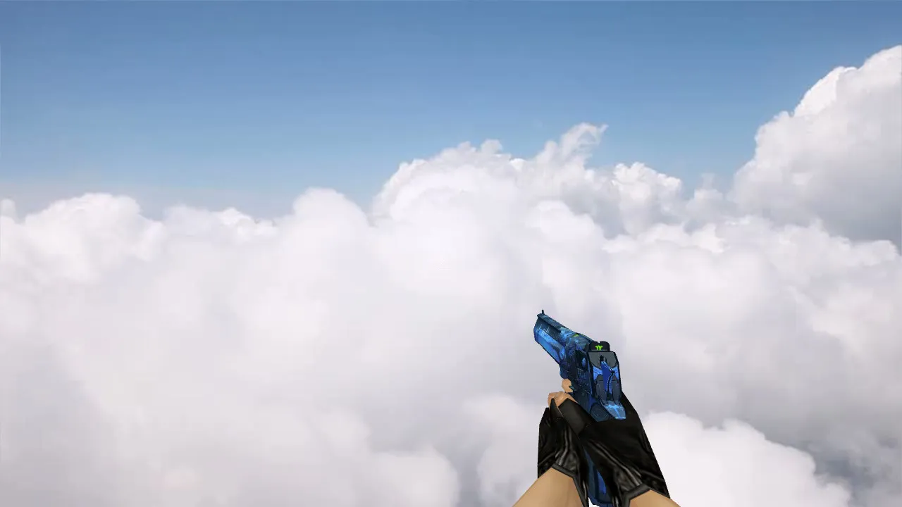 Deagle Ice Dragon Model for CS 1.6: Custom Texture, Smooth Animations, and Sounds - screenshot 3