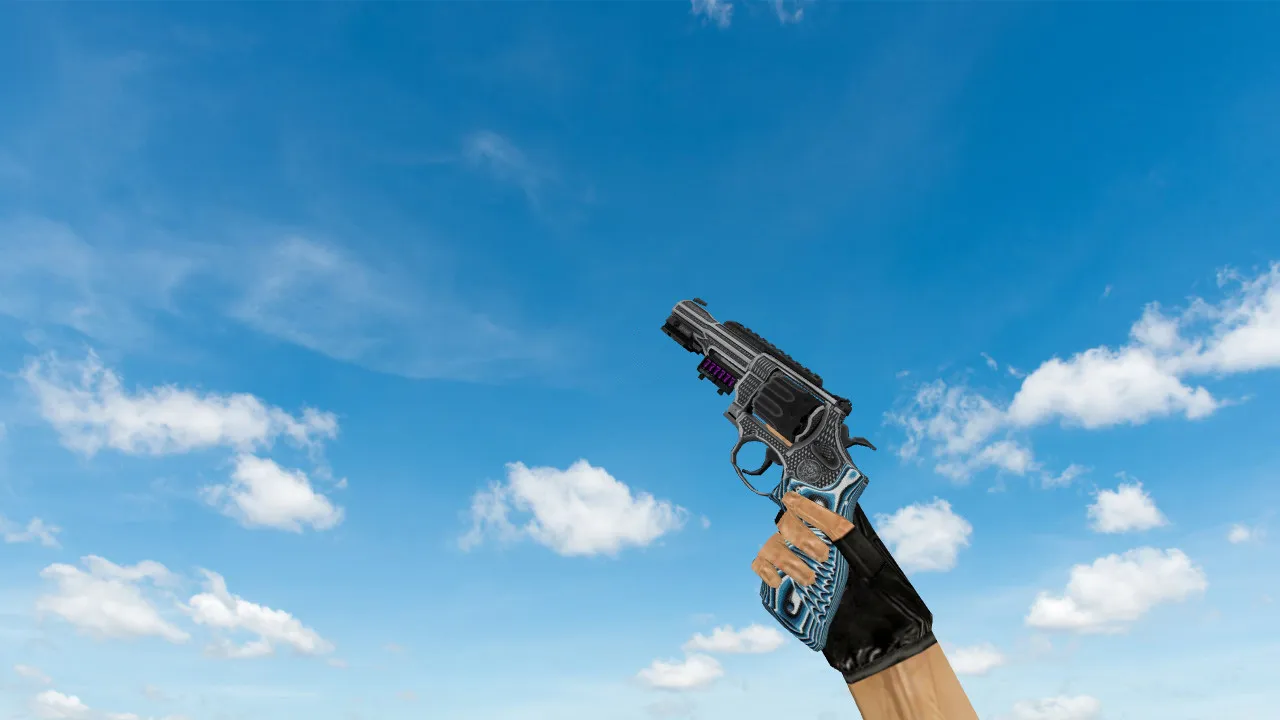 R8 Grip Deagle Model for Counter-Strike 1.6 - Detailed Revolver Skin with Inspect Animation - screenshot 1