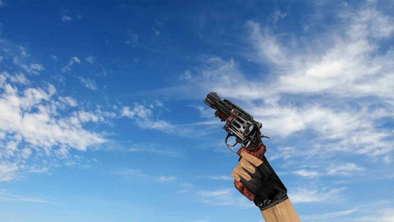 R8 Revolver New Order Model for CS 1.6: Enhanced Textures and Smooth Animations - screenshot 1