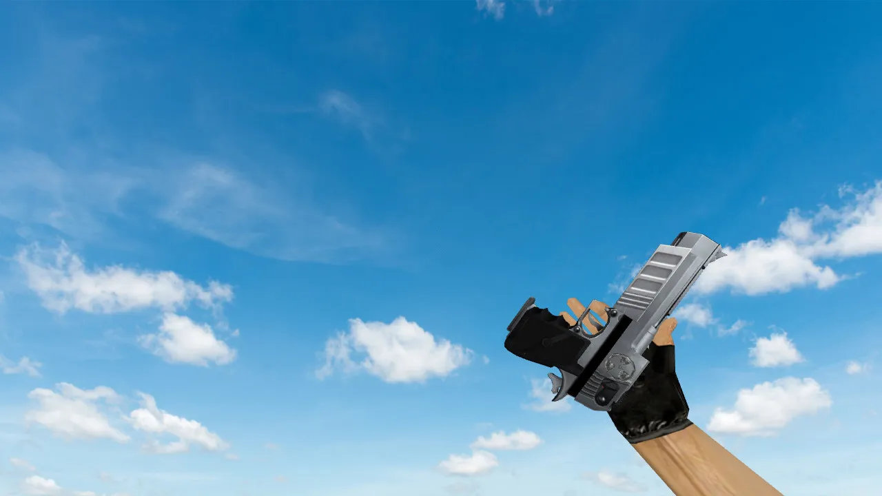 Duke Nukem Gun Deagle Model for CS 1.6 - High-Quality Custom Weapon Skin Download - screenshot 1