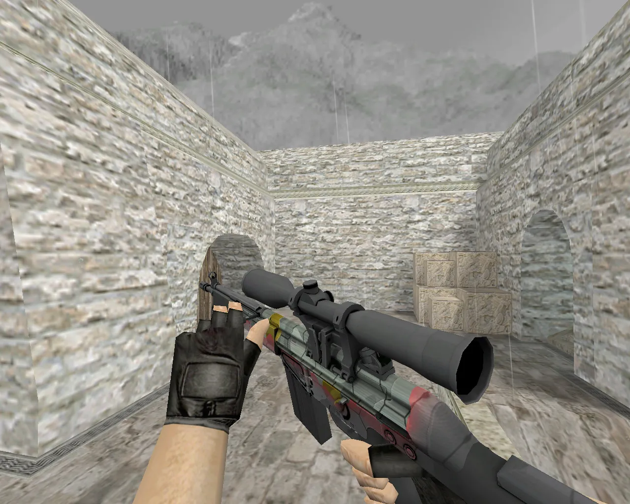 G3SG1 | Keeping Tabs Skin for CS 1.6 – In-Depth Weapon Model with HD Textures - screenshot 3
