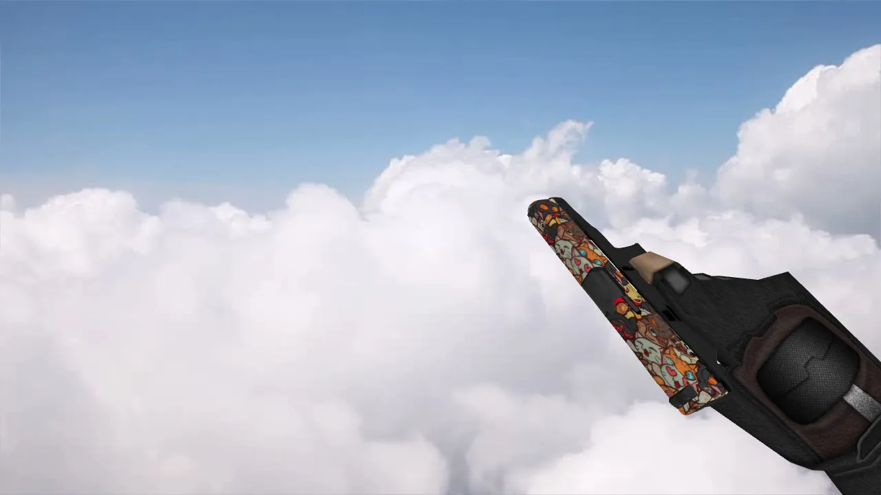 Glock 'Lapki' Model for CS 1.6: HD Textures, Original Sounds, and Inspect Animations - screenshot 2