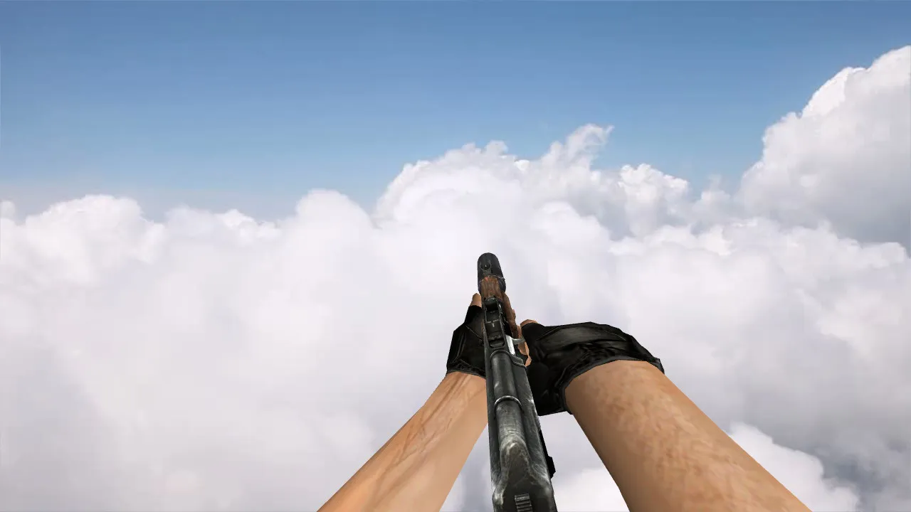 AKS-74U Suppressed Galil Model for CS 1.6 - HD Textures and Custom Sounds - screenshot 3