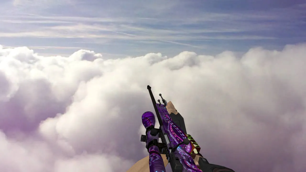 AWP Wrath of Poseidon Custom Model for CS 1.6 - HD Textures and Sounds - screenshot 2