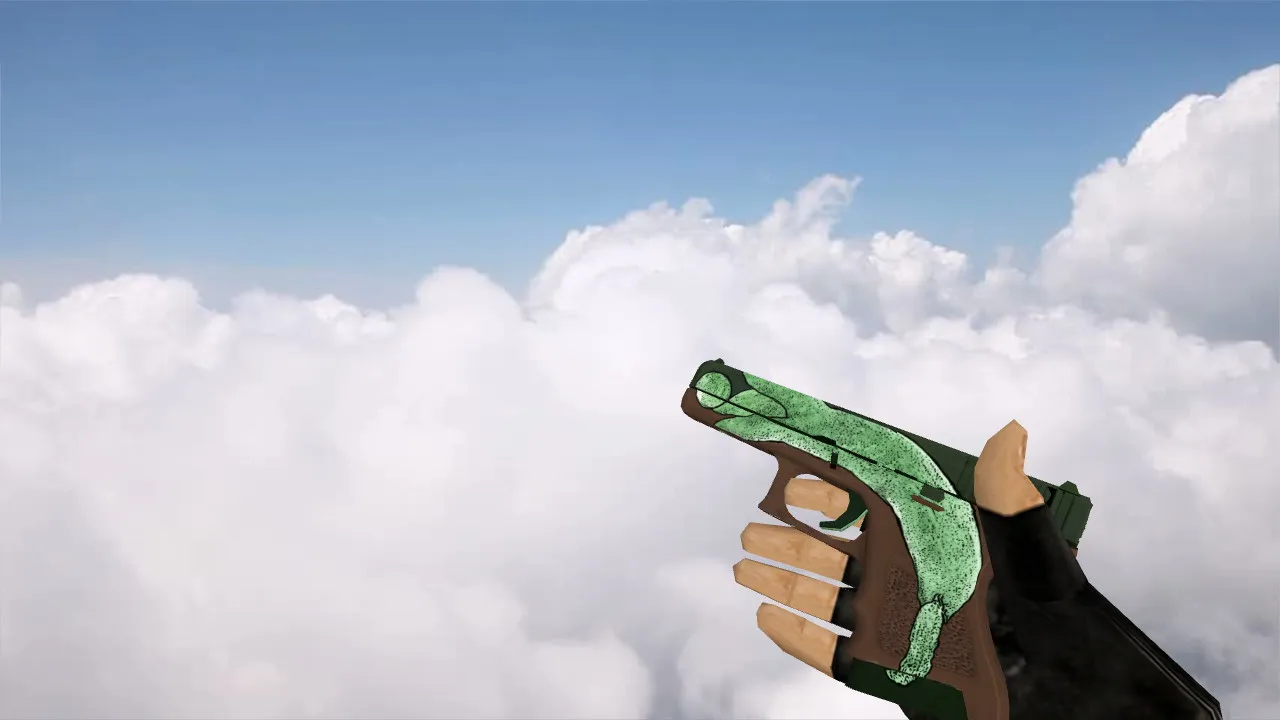 Glock Pea Shooter Model for CS 1.6 - HD Textures and Realistic Animations - screenshot 1