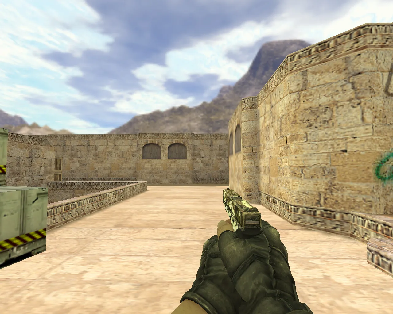Glock Desert Rebel Model for CS 1.6 - High-Detail Weapon Skin Download - screenshot 3
