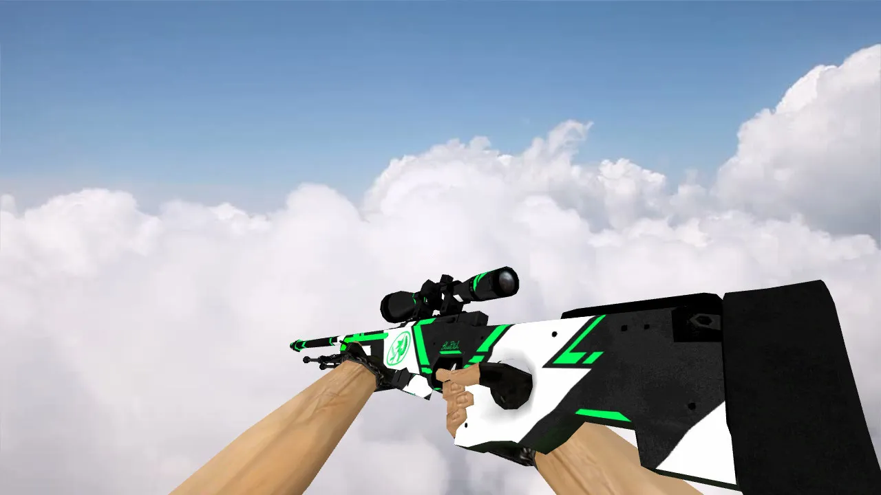 AWP Sport Shot Model for CS 1.6: Detailed Weapon Customization - screenshot 1