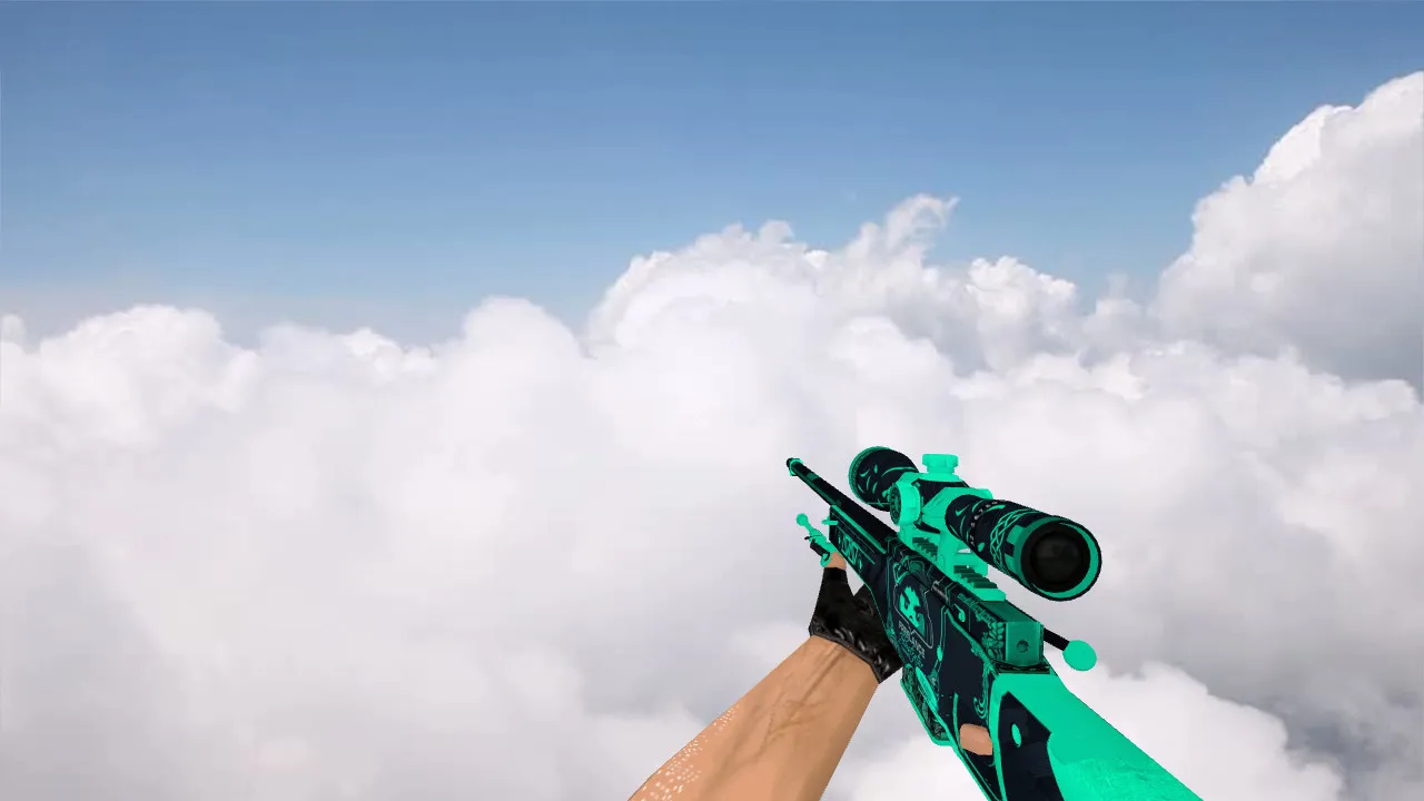 AWP Rua Model for Counter-Strike 1.6: Better Sniping with Custom Textures and Sounds - screenshot 3