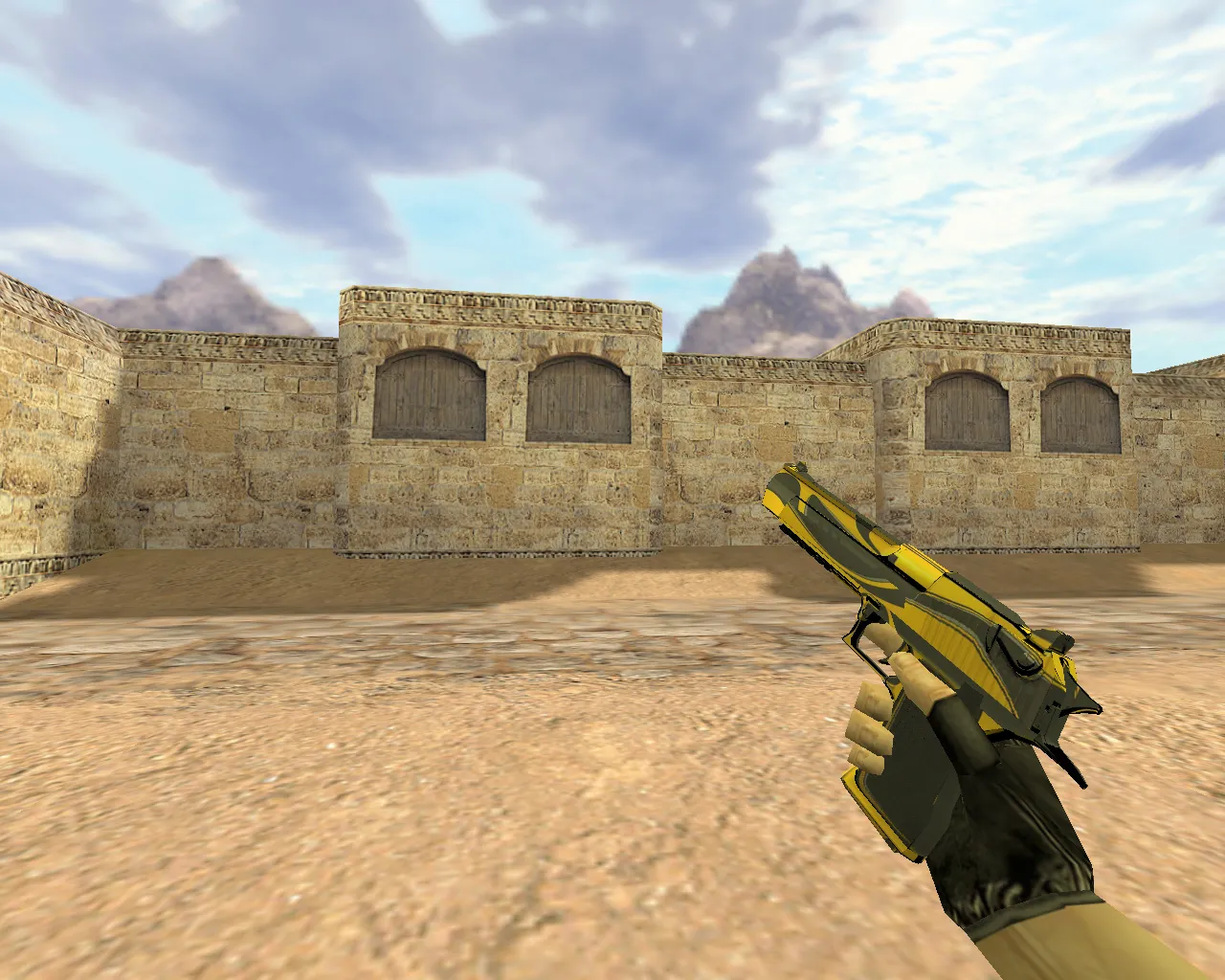 Yellow Jacket Deagle Model for CS 1.6 - Premium Weapon Skin with Unique Sounds - screenshot 4