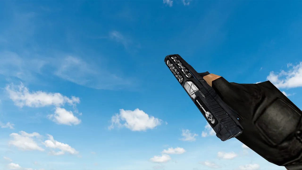 Glock Sacrifice Patina Model for CS 1.6 - HD Textures and Accurate Hitboxes - screenshot 2