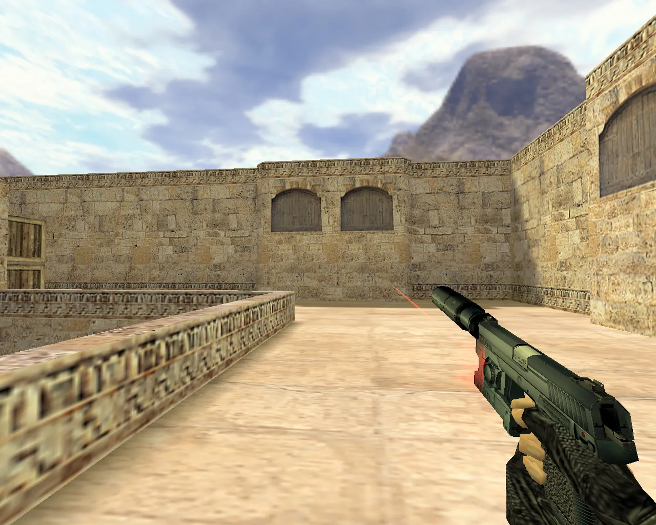 Tactical Deagle Weapon Model for Counter-Strike 1.6 - HD Textures and Custom Sounds - screenshot 1