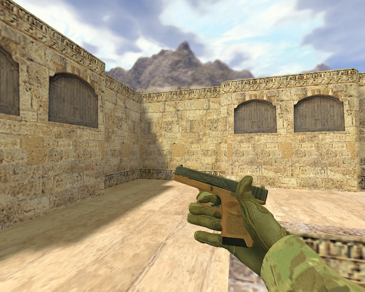 Royal Legion Glock Model for CS 1.6 - Custom Weapon Mod with HD Textures and Sounds - screenshot 1