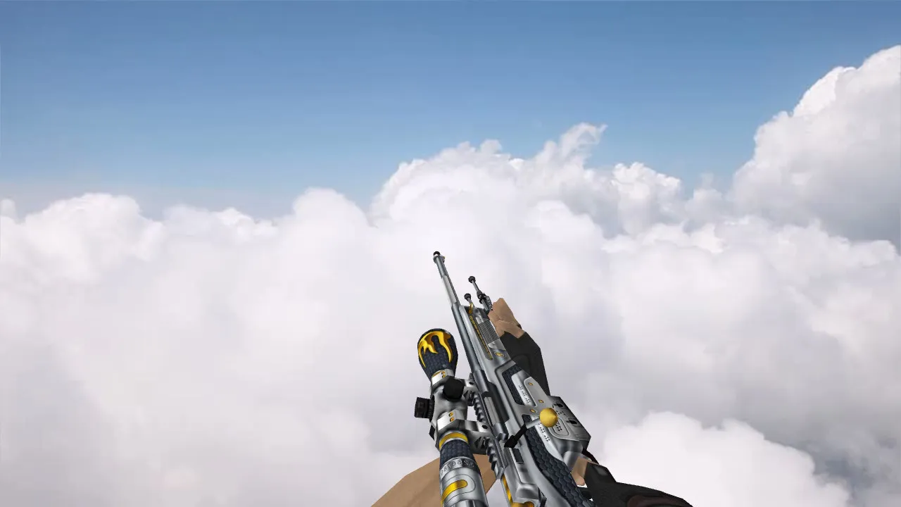 AWP Star Fantasy Model for Counter-Strike 1.6 - Unique High-Detail Skin - screenshot 2