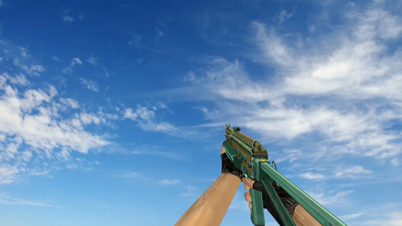 PP-19 Bizon Vacuum P90 Model for CS 1.6 - High-Res Textures and Smooth Animations - screenshot 3