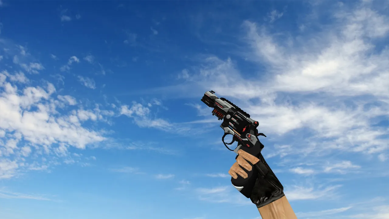 R8 Revolver Reload Deagle Model for CS 1.6 - Precise Hitboxes and HD Textures - screenshot 1