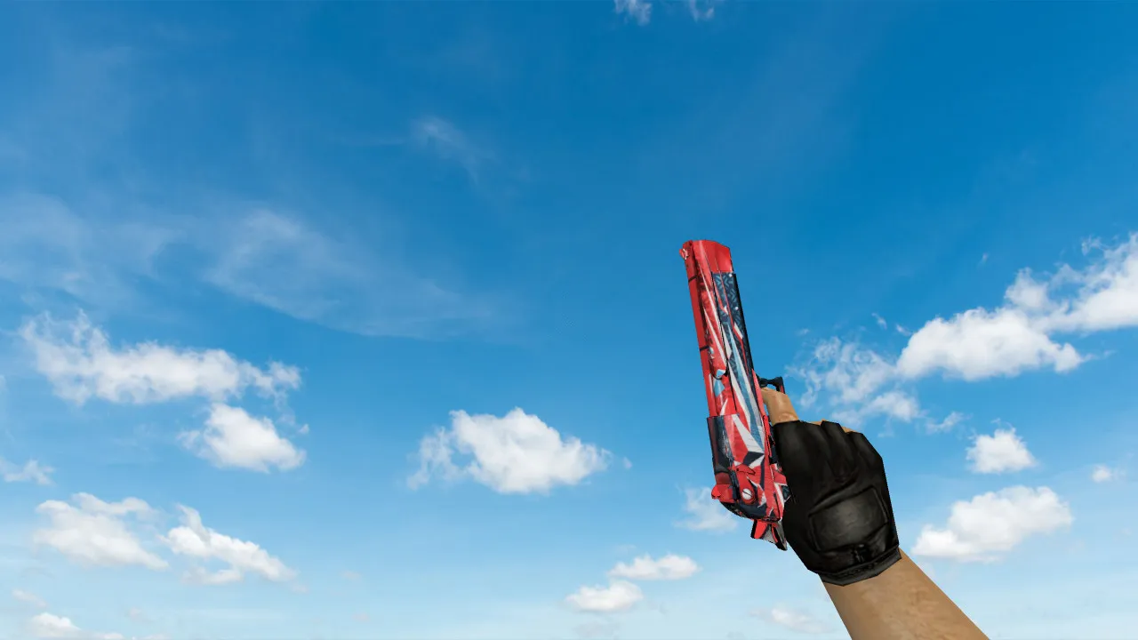 Deagle Color Rampage Model for CS 1.6 - Distinctive Weapon Design with HD Textures - screenshot 2