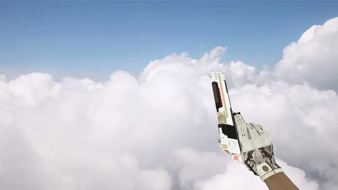 Deagle Mech-Gun Model for Counter-Strike 1.6 – Distinctive Weapon Swap - screenshot 1