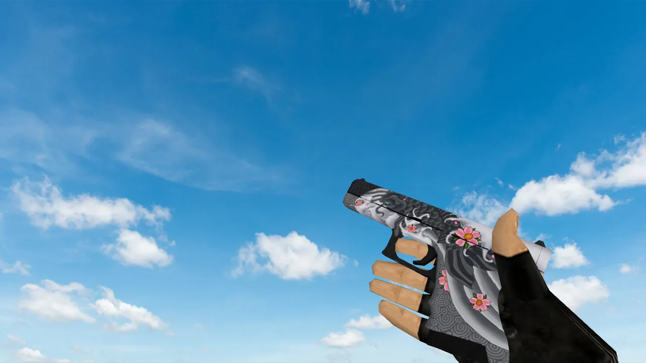 Glock Water Eclipse Model for CS 1.6 - Custom Textures and Animations - screenshot 1